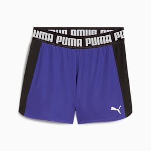 TRAIN ALL DAY Women's 3" Knit Training Shorts, Lapis Lazuli-PUMA Black, extralarge